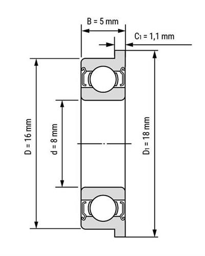 F688ZZ Rulman