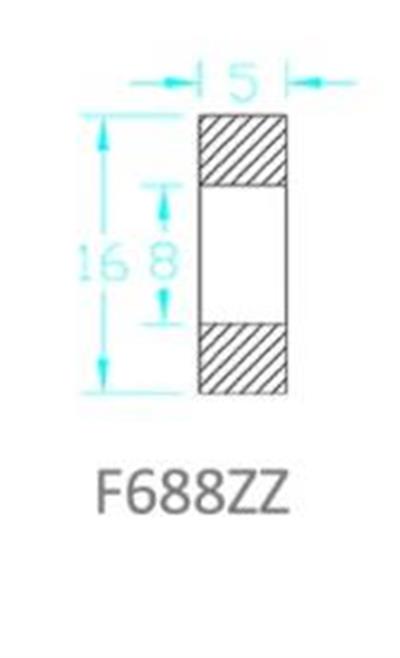 F688ZZ Rulman