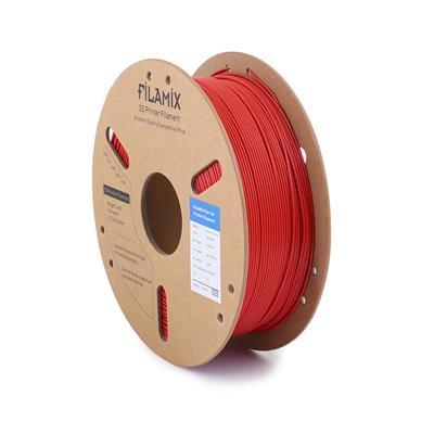 Filamix PLA+ Filament 1.75mm 1Kg (100mm/s) Koyu Kırmızı