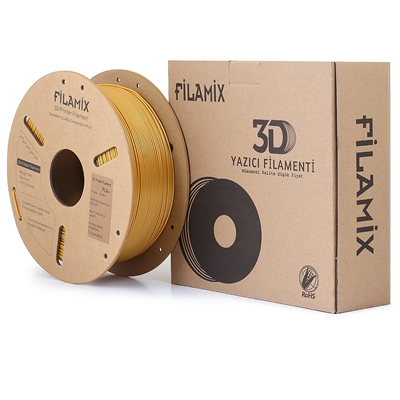 Filamix PLA Plus(PLA+)Filament 1.75mm 1Kg-Altın