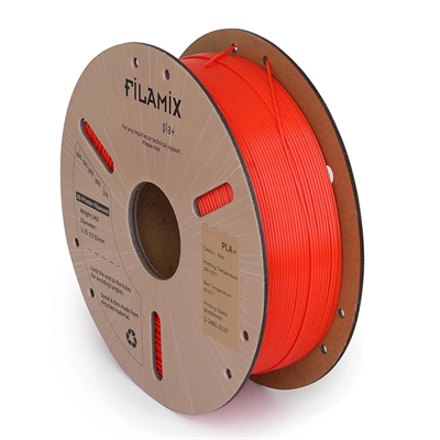 Filamix PLA Plus(PLA+)Filament 1.75mm 1Kg-Kırmızı