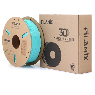 Filamix PLA Plus(PLA+)Filament 1.75mm 1Kg-Koyu Nane Yeşil