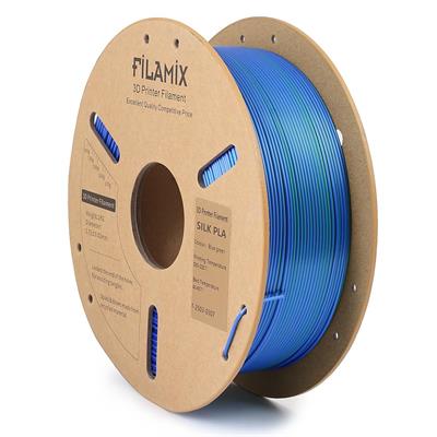 Filamix Silk Magic PLA Filament 1.75mm 1Kg-Mavi-Yeşil