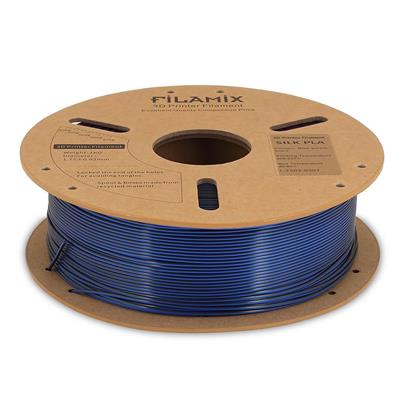 Filamix Silk Mystic PLA Filament 1.75mm 1Kg-Mavi-Mor-Siyah