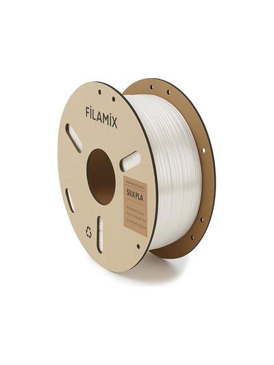 Filamix Silk PLA Filament 1.75mm 1Kg-Beyaz