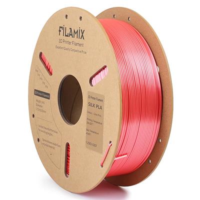 Filamix Silk PLA Filament 1.75mm 1Kg-Mercan Pembesi
