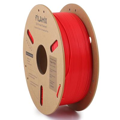Filamix Yüksek Hızlı Hyper PLA+ Filament 1.75mm 1Kg-Gerçek Koyu Kırmızı