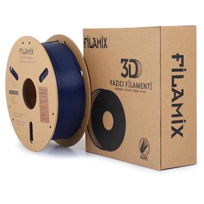 Filamix Yüksek Hızlı Hyper PLA+ Filament 1.75mm 1Kg-Lacivert