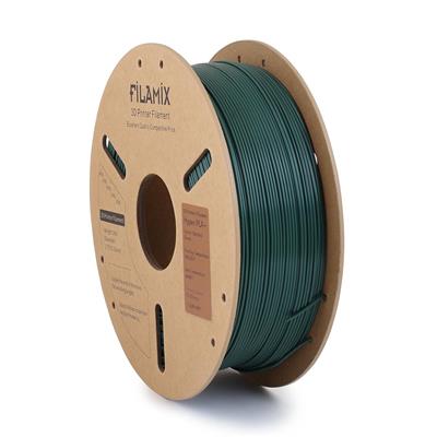 Filamix Yüksek Hızlı Hyper PLA+ Filament 1.75mm 1Kg-Siyahımsı Yeşil