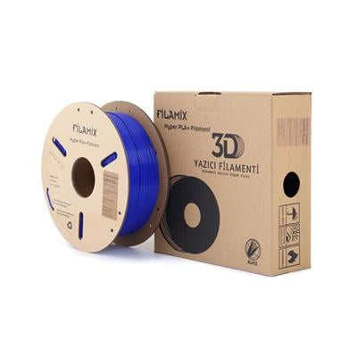 Filamix Yüksek Hızlı Hyper PLA+ Filament 1.75mm 1Kg-Koyu Mavi