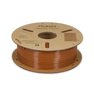 Filamix Yüksek Hızlı Hyper PLA+ Filament 1.75mm 1Kg-Kahverengi