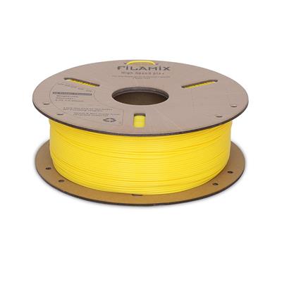 Filamix Yüksek Hızlı Hyper PLA+ Filament 1.75mm 1Kg-Sarı