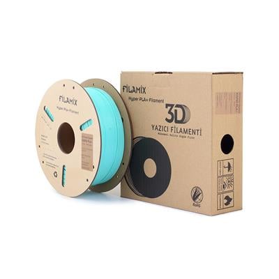 Filamix Yüksek Hızlı Hyper PLA+ Filament 1.75mm 1Kg-Mint Yeşil