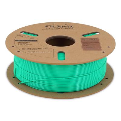 Filamix Yüksek Hızlı Hyper PLA+ Filament 1.75mm 1Kg-Çimen Yeşil