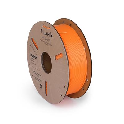 Filamix Yüksek Hızlı Hyper PLA+ Filament 1.75mm 1Kg-Turuncu