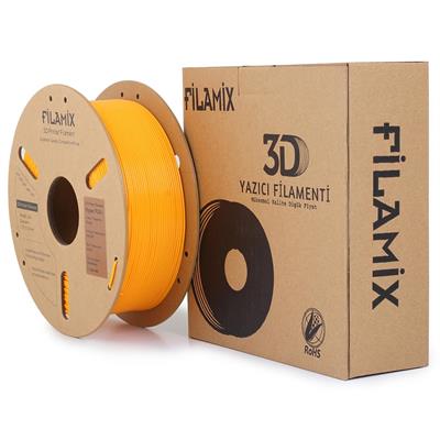 Filamix Yüksek Hızlı Hyper PLA+ Filament 1.75mm 1Kg-Mandalin Turuncu