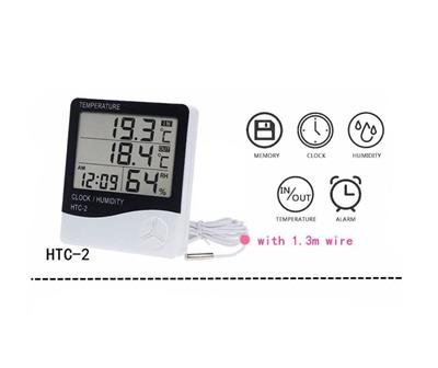HTC-2 Saatli Nem Ölçer ve Termometre
