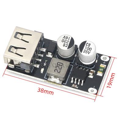 Hızlı Şarj Regülatör Devresi 5V 3A-QC3.0-DC-DC(6-32V)