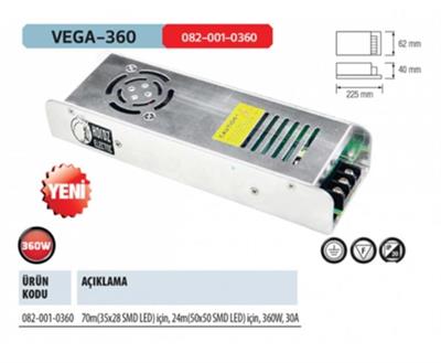 Horoz 12v 30A Güç Kaynağı(Fanlı)