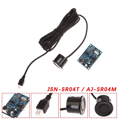 JSN-SR04T Su Geçirmez Ultrasonik Mesafe Sensörü