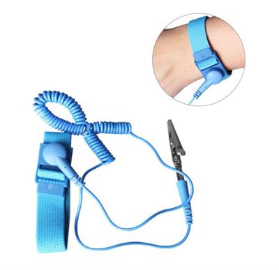 Kablolu Antistatik Bileklik TA-001 (Mavi)