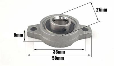 Kfl08 Yataklı Rulman(8mm)