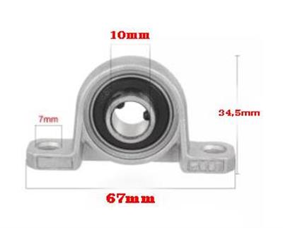 Kp000 Yataklı Rulman(10mm)