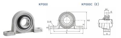 Kp000 Yataklı Rulman(10mm)