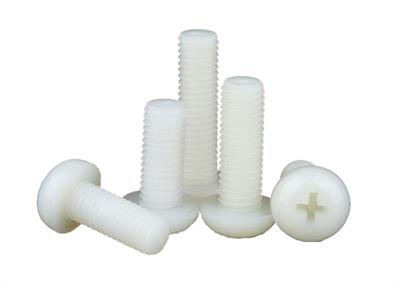 M3x16mm Yıldız Başlı Plastik Vida Beyaz