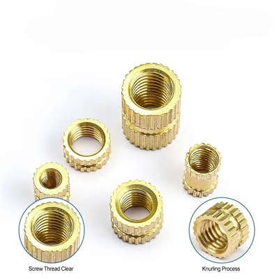 M3x5.3x3 Pirinç İnsert Somun 3D Baskı İçin Çakma Somun(100 Adet)