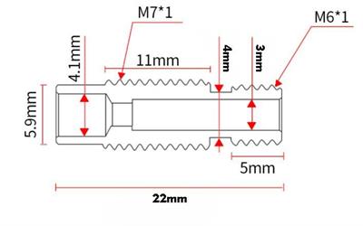 M6-M7 Setli Teflonlu Barrel(3x2 Teflonlu)
