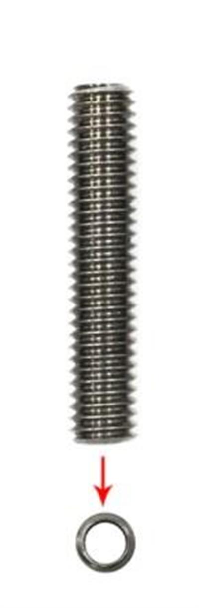 M6x30mm 4.1 Delik Barrel(4.1 Bore)