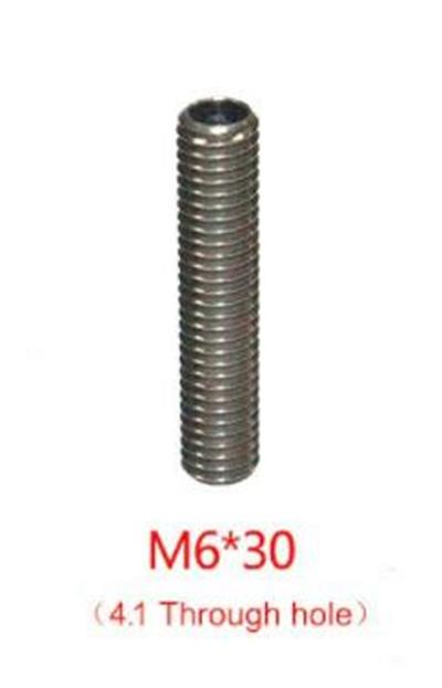 M6x30mm 4.1 Delik Barrel(4.1 Bore)