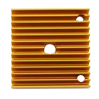MK7-MK8 Pasif Soğutucu Blok Altın-Type B(40x40x11mm)