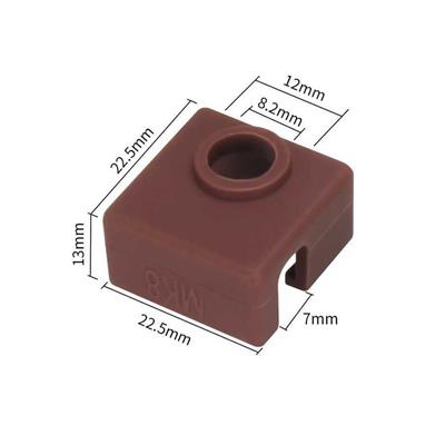MK8 Alüminyum Isıtıcı Blok Silikon Çorap-Ender 3-Pro-V2(Siyah)