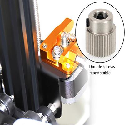 MK8 Extruder Dişlisi 36 Diş-5mm Metal(Creality Ender 3 ProV2 Uyumlu)