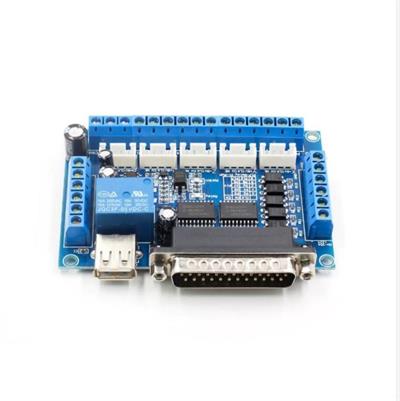 Mach3 Uyumlu 5 Eksen Cnc Kontrol Kartı(Lpt)