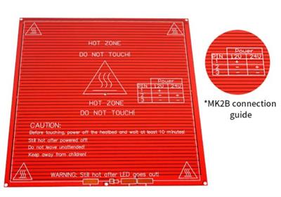Mk2B 20x20 Isıtıcı Tabla