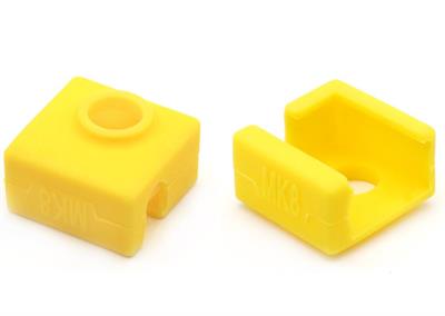Mk8 Silikon Çorap Ender 3 Uyumlu(Sarı)