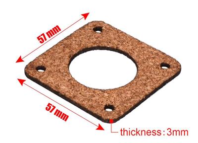 Nema 23 Mantar Titreşim Takozu 5 Adet(3mm)