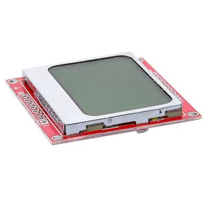 Nokia 5110 84x48 Lcd Ekran Arduino Uyumlu(Kırmızı Pcb)