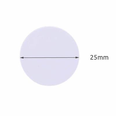 Ntag215 13.56Mhz 25 mm Yuvarlak Nfc Tag-Okunup Yazılabilir