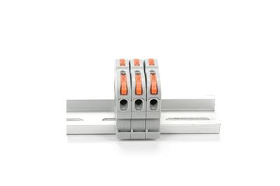 PCT-211 Ray Tipi Hızlı Bağlantı Klemensi(2-4mm)