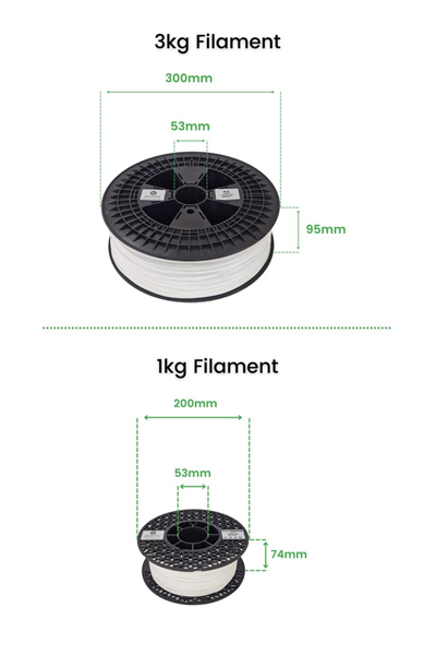 Porima PLA 1.75mm Gri RAL7015 Filament 3 Kg