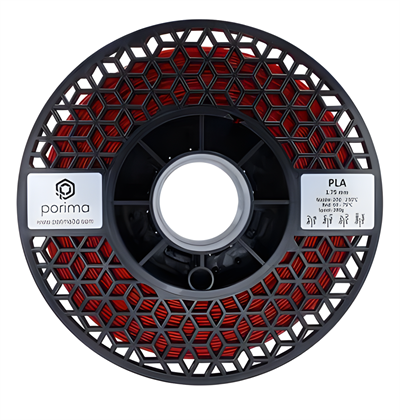 Porima PLA 1.75mm Kırmızı RAL3020 Filament 1 Kg