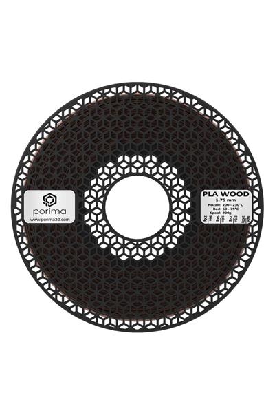 Porima PLA Wood Filament Walnut(Ceviz)1.75mm 1kg