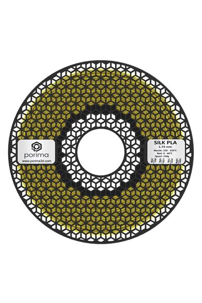Porima Silk PLA 1.75mm Altın Filament 1Kg
