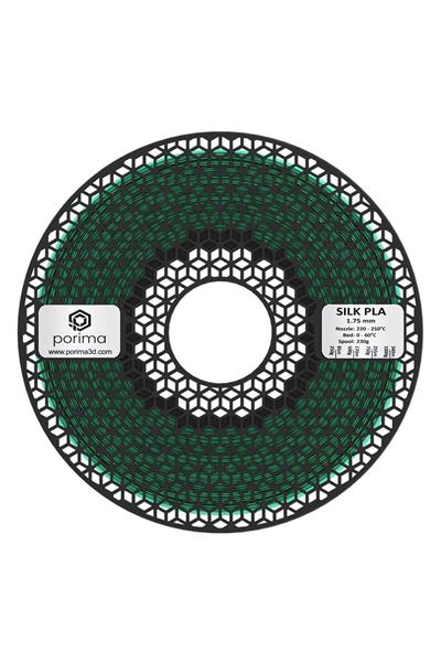 Porima Silk PLA 1.75mm Yeşil Filament 1Kg