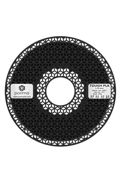 Porima Tough PLA 1.75mm Siyah RAL9005 Filament 1 Kg