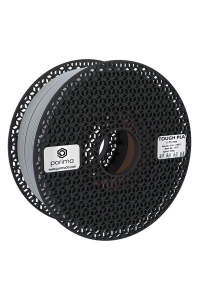 Porima Tough PLA Filament Gümüş RAL7046 1.75mm 1kg